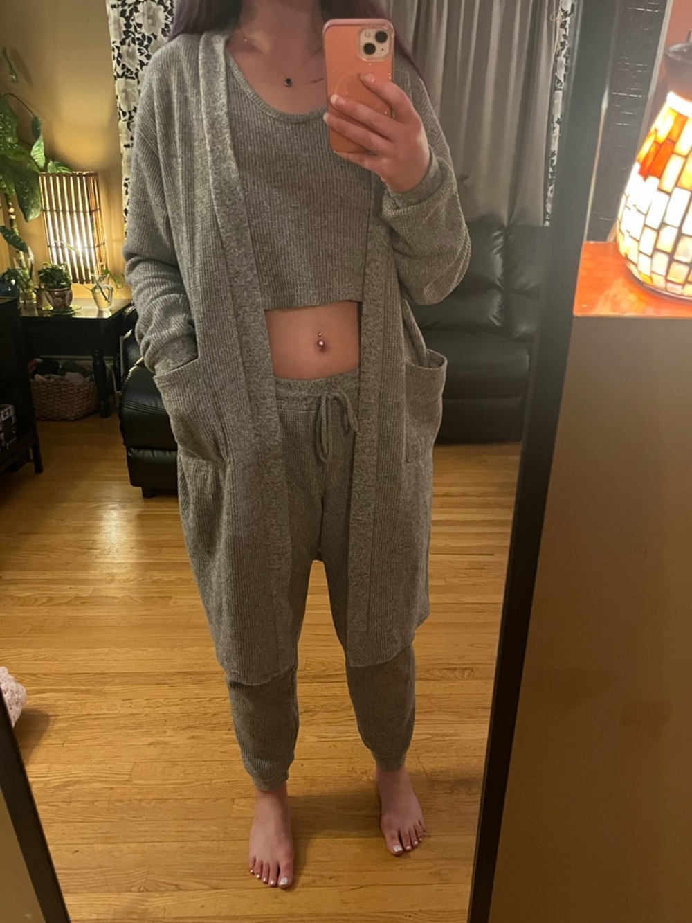 Cozy Ribbed Knit 3 Piece Set